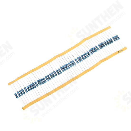 50pcs 1W 620R Metal Film Resistor 1% 620 ohm Resistance