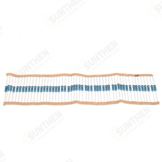 50pcs 1W 62R Metal Film Resistor 1% 62 ohm Resistance