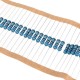 50pcs 1W 62R Metal Film Resistor 1% 62 ohm Resistance