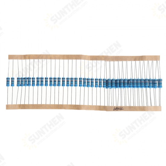 50pcs 1W 680KR Metal Film Resistor 1% 680K ohm Resistance