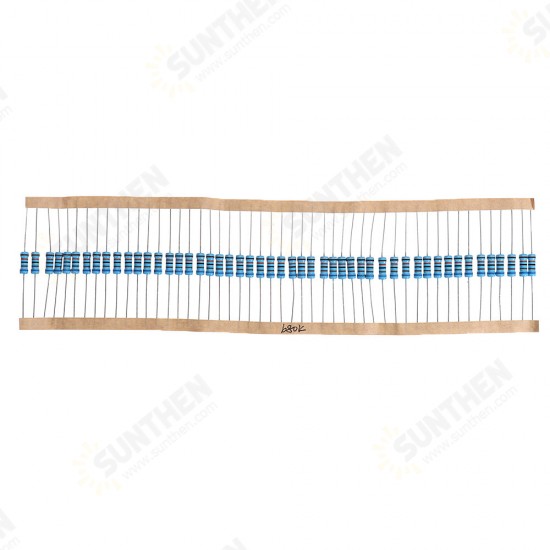 50pcs 1W 680KR Metal Film Resistor 1% 680K ohm Resistance