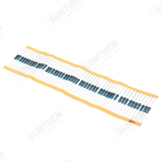 50pcs 1W 68KR Metal Film Resistor 1% 68K ohm Resistance