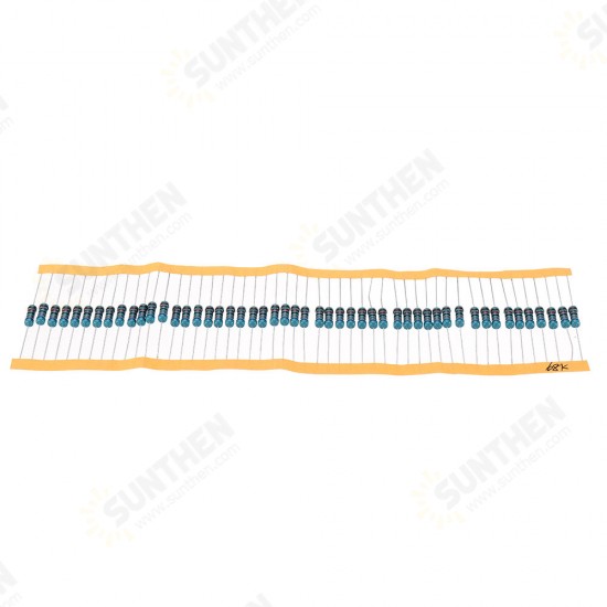 50pcs 1W 68KR Metal Film Resistor 1% 68K ohm Resistance