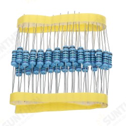 50pcs 1W 750R Metal Film Resistor 1% 750 ohm Resistance 50pcs 1W 750R Metal Film Resistor 1% 750 ohm Resistance