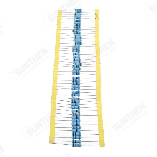 50pcs 1W 750R Metal Film Resistor 1% 750 ohm Resistance