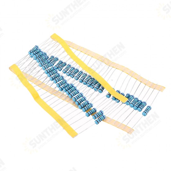50pcs 1W 7.5KR Metal Film Resistor 1% 7.5K ohm Resistance