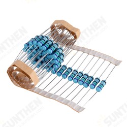 50pcs 1W 7.5R Metal Film Resistor 1% 7.5 ohm Resistance 50pcs 1W 7.5R Metal Film Resistor 1% 7.5 ohm Resistance