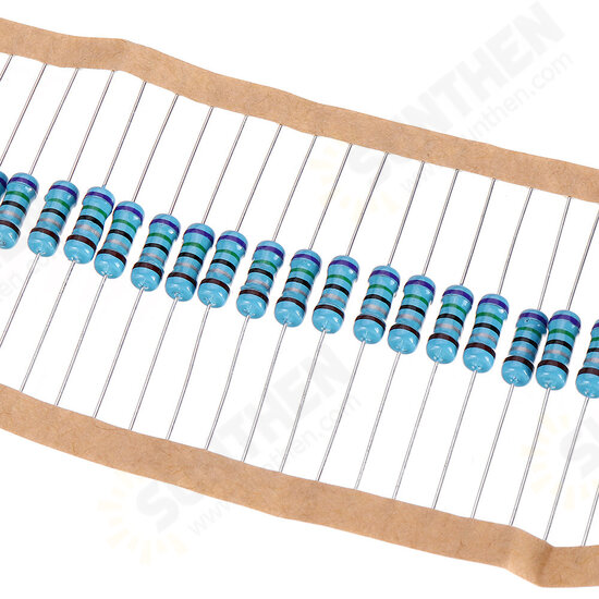 50pcs 1W 7.5R Metal Film Resistor 1% 7.5 ohm Resistance