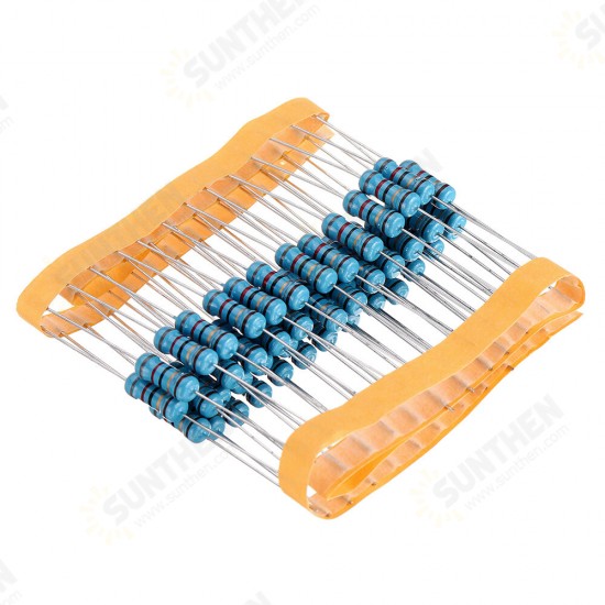 50pcs 1W 82R Metal Film Resistor 1% 82ohm Resistance