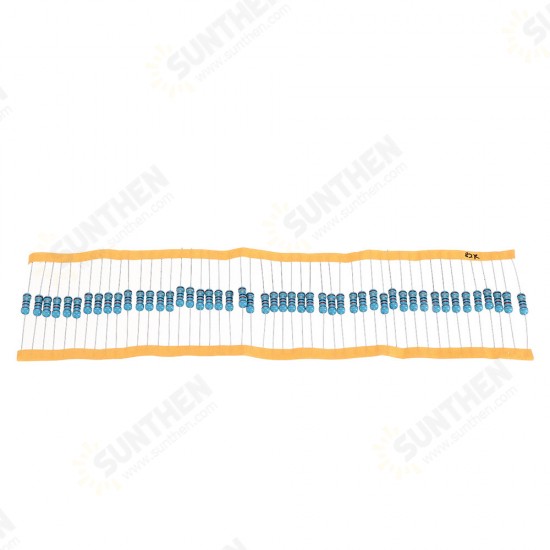 50pcs 1W 82R Metal Film Resistor 1% 82ohm Resistance