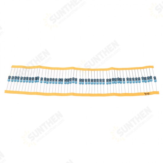 50pcs 1W 910R Metal Film Resistor 1% 910 ohm Resistance