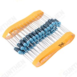 50pcs 1W 910R Metal Film Resistor 1% 910 ohm Resistance 50pcs 1W 910R Metal Film Resistor 1% 910 ohm Resistance