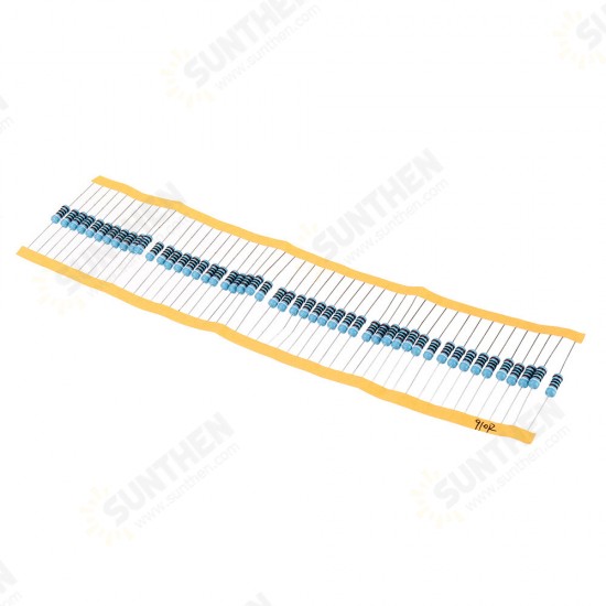 50pcs 1W 910R Metal Film Resistor 1% 910 ohm Resistance