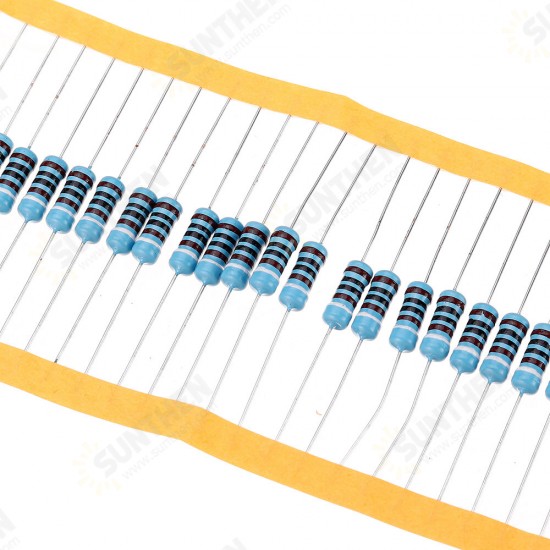 50pcs 1W 910R Metal Film Resistor 1% 910 ohm Resistance