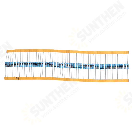 50pcs 1W 91R Metal Film Resistor 1% 91 ohm Resistance