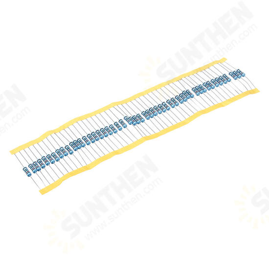50pcs 1W Metal Film Resistor 1% 1.2K ohm