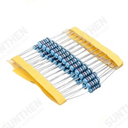 50pcs 1W Metal Film Resistor 1% 1.2K ohm 50pcs 1W Metal Film Resistor 1% 1.2K ohm