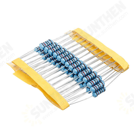 50pcs 1W Metal Film Resistor 1% 1.2K ohm