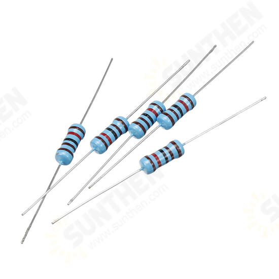 50pcs 1W Metal Film Resistor 1% 1.2K ohm