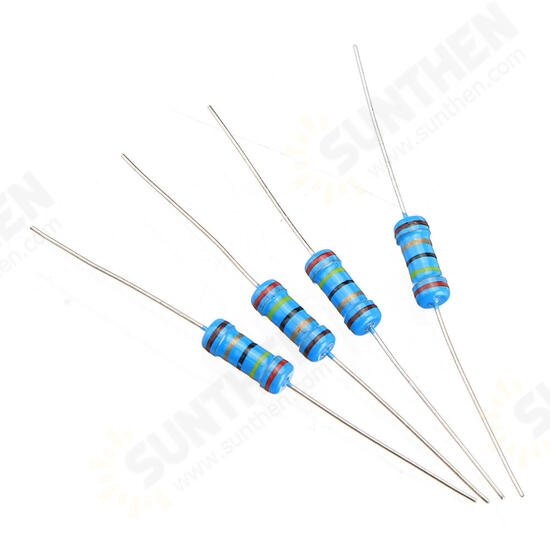 50pcs 1W Metal Film Resistor 1% 24 ohm