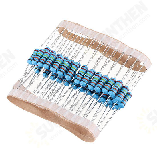 50pcs 1W Metal Film Resistor 1% 240K ohm