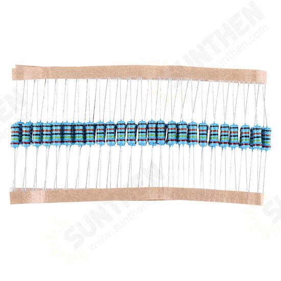 50pcs 1W Metal Film Resistor 1% 240K ohm