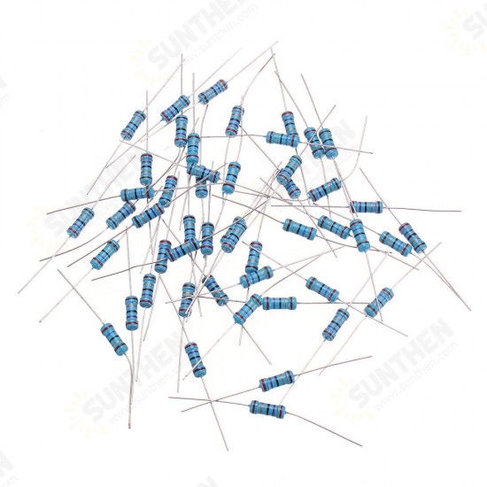 50pcs 1W Metal Film Resistor 1% 27 ohm