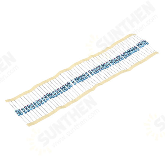 50pcs 1W Metal Film Resistor 1% 2K ohm