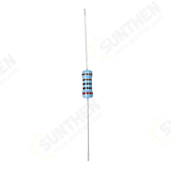 50pcs 1W Metal Film Resistor 1% 2K ohm