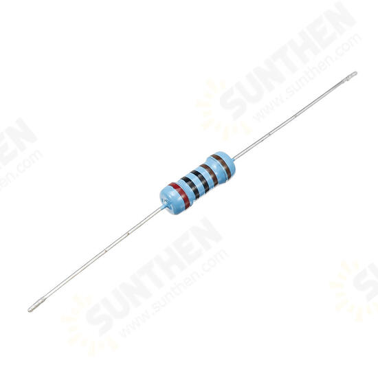 50pcs 1W Metal Film Resistor 1% 2K ohm