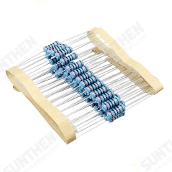 50pcs 1W Metal Film Resistor 1% 2K ohm
