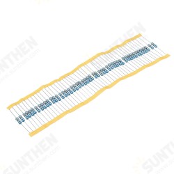 50pcs 1W Metal Film Resistor 1% 3.3 ohm 50pcs 1W Metal Film Resistor 1% 3.3 ohm