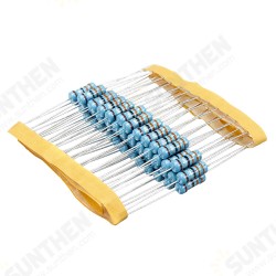 50pcs 1W Metal Film Resistor 1% 3.3 ohm 50pcs 1W Metal Film Resistor 1% 3.3 ohm