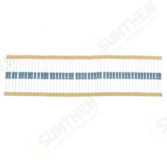 50pcs 1W Metal Film Resistor 1% 330 ohm