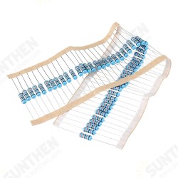 50pcs 1W Metal Film Resistor 1% 330K ohm