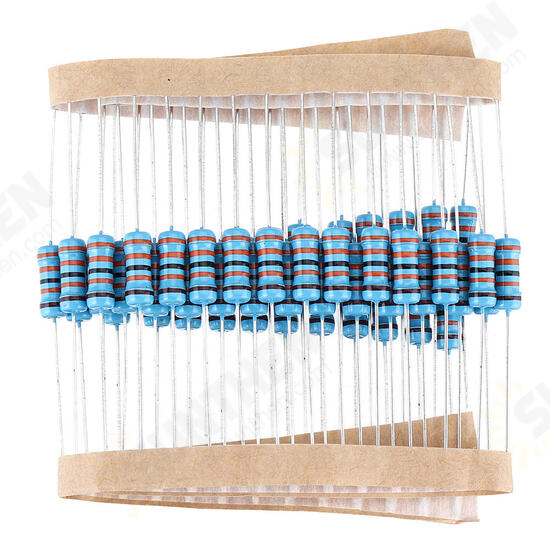 50pcs 1W Metal Film Resistor 1% 330K ohm