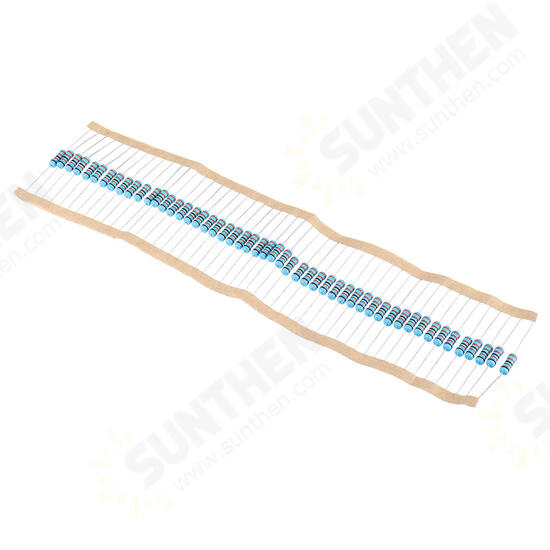 50pcs 1W Metal Film Resistor 1% 330K ohm