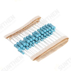50pcs 1W Metal Film Resistor 1% 3K ohm