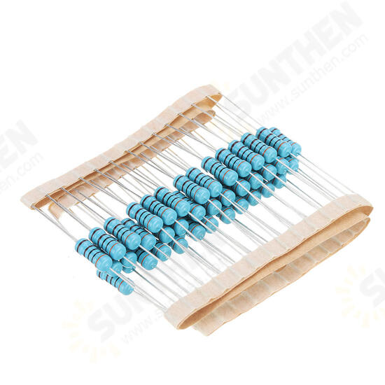 50pcs 1W Metal Film Resistor 1% 3K ohm