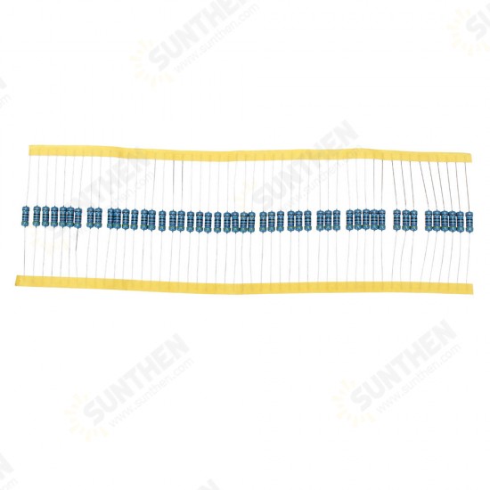 50pcs 1W Metal Film Resistor 1% 470 ohm