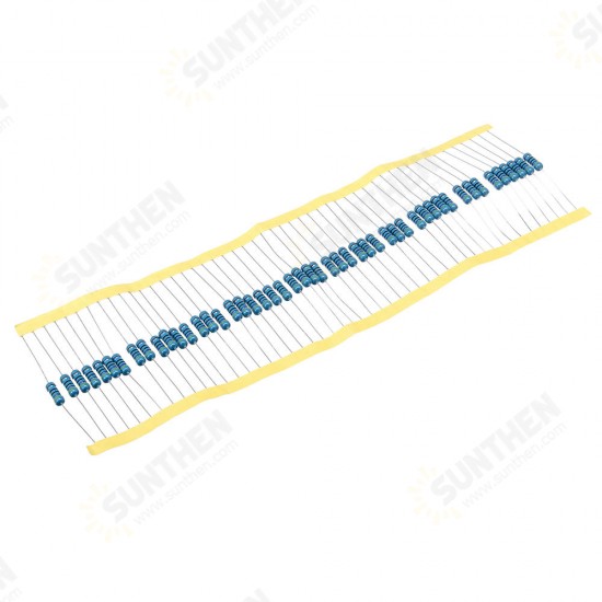 50pcs 1W Metal Film Resistor 1% 470 ohm