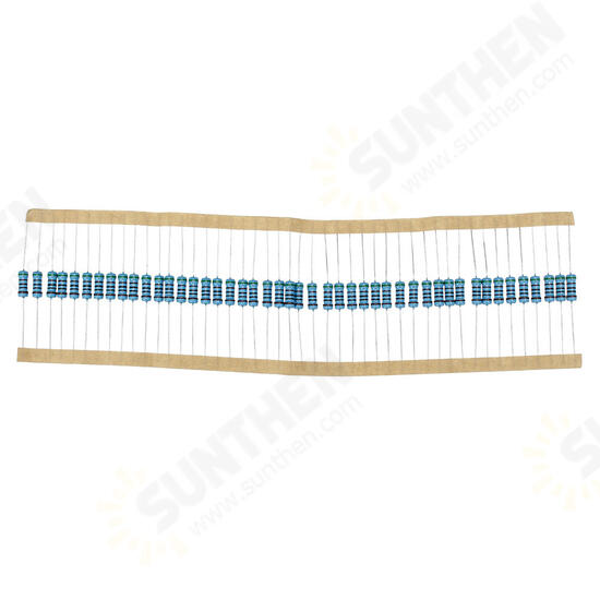 50pcs 1W Metal Film Resistor 1% 510 ohm