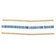 50pcs 1W Metal Film Resistor 1% 510 ohm