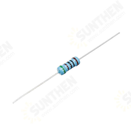 50pcs 1W Metal Film Resistor 1% 510 ohm