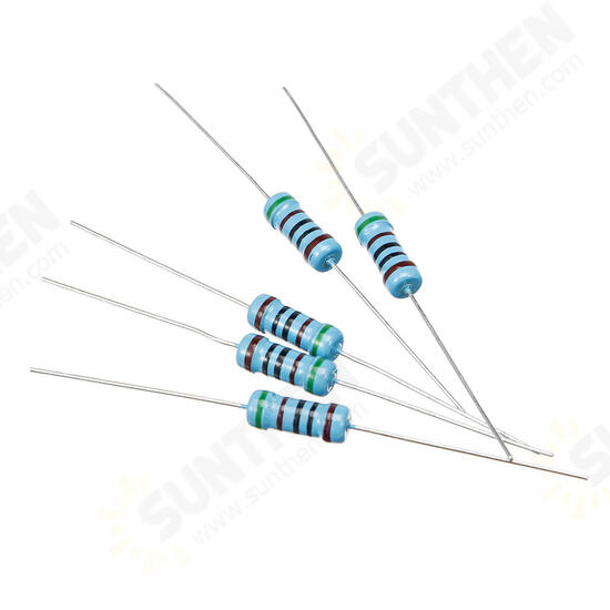 50pcs 1W Metal Film Resistor 1% 510 ohm