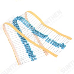 50pcs 1W Metal Film Resistor 1% 510K ohm