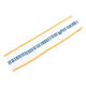 50pcs 1W Metal Film Resistor 1% 6.2K ohm Resistance