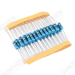 50pcs 1W Metal Film Resistor 1% 75 ohm 50pcs 1W Metal Film Resistor 1% 75 ohm
