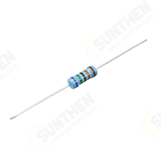 50pcs 1W Metal Film Resistor 1% 750K ohm