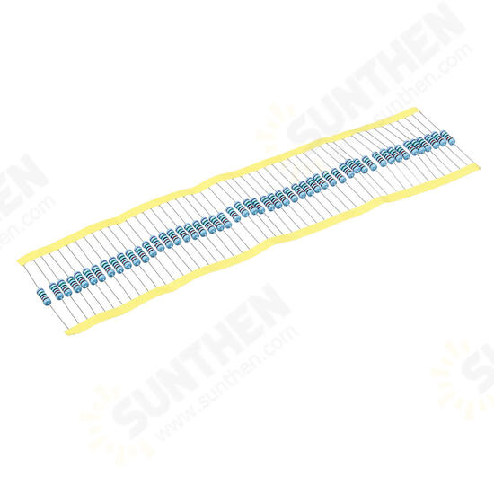 50pcs 1W Metal Film Resistor 1% 75K ohm